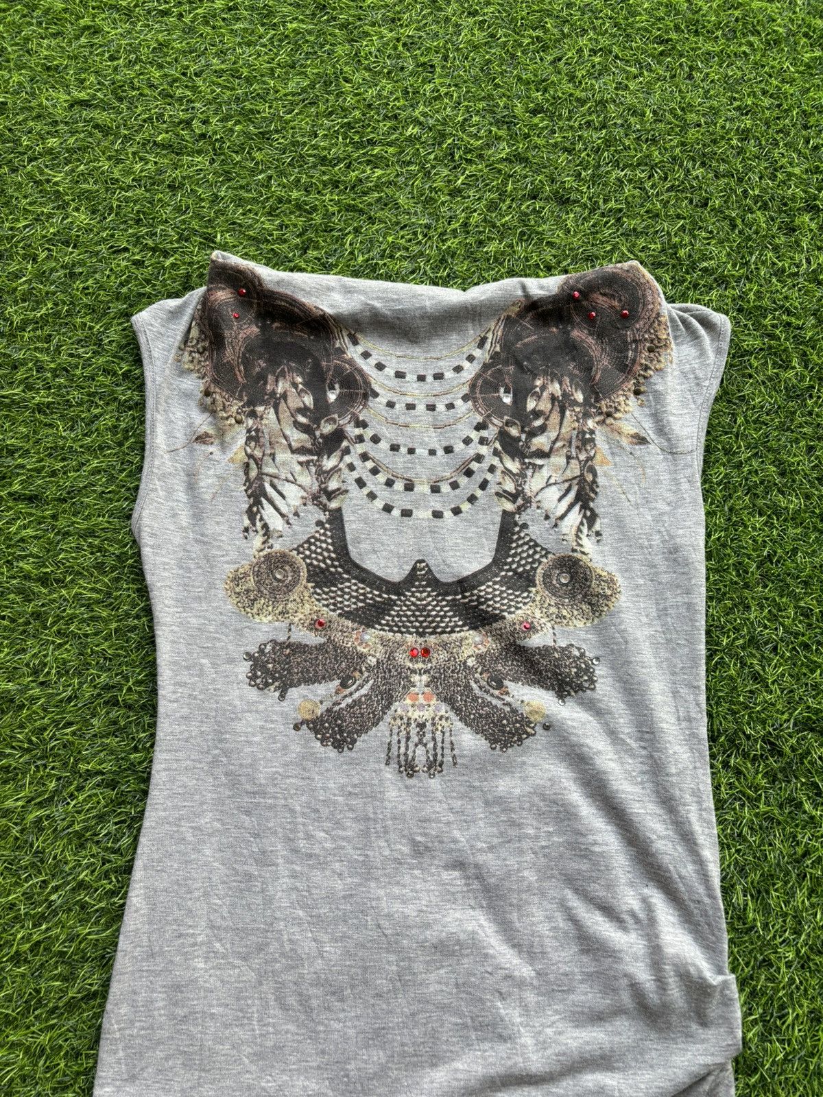 Hysteric Glamour Y2k Opium Women's Punk Style Tank tops Size M / US 6-8 / IT 42-44 - 2 Thumbnail