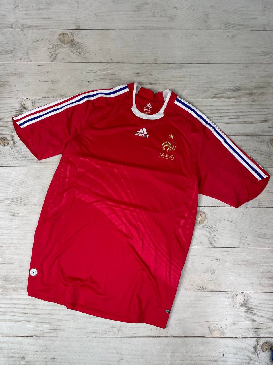 Adidas Adidas FRANCE 2008 2010 AWAY FOOTBALL SHIRT SOCCER JERSEY Size US XL / EU 56 / 4 - 1 Thumbnail