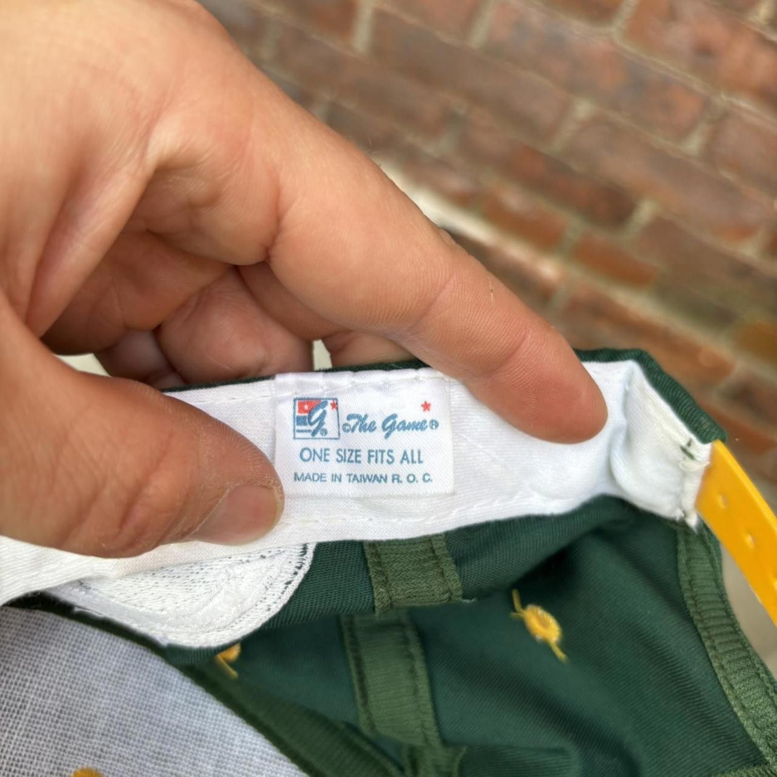 Other vintage Green Bay packers the game SnapBack hat 90s Size ONE SIZE - 6 Thumbnail