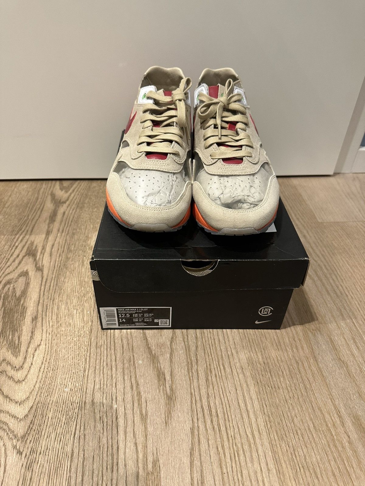 CLOT × Nike Nike air max 90 x clot Size US 12.5 / EU 45-46 - 2 Thumbnail