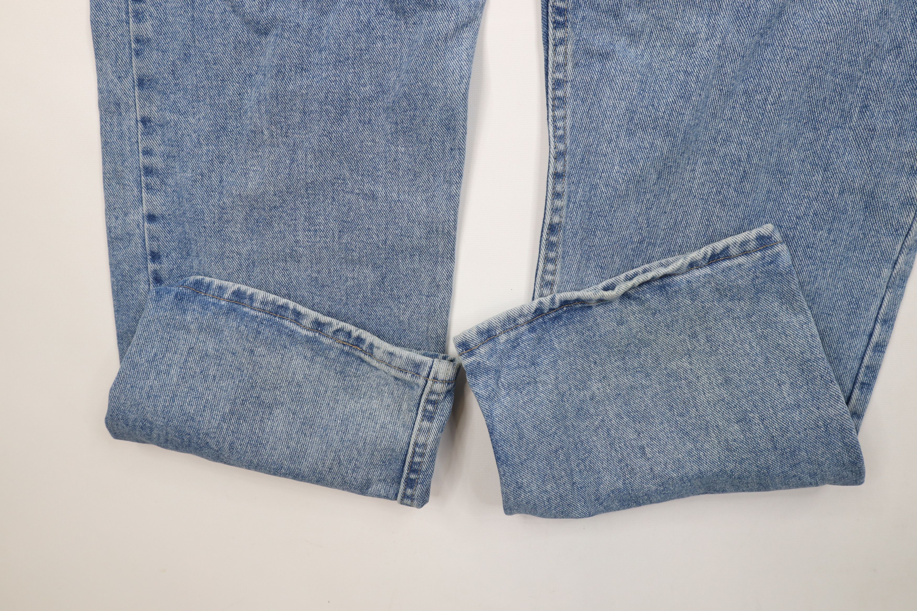Vintage × Wrangler Vintage Wrangler Regular Wide Leg Denim Jeans Blue Cotton Size US 42 / EU 58 - 6 Thumbnail
