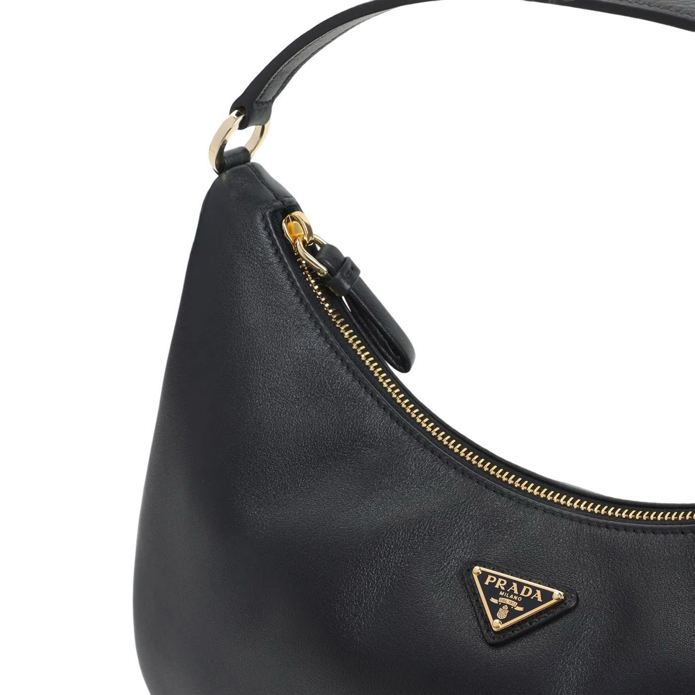 Prada PRADA Black Leather Top Handle Bag New & Authentic Size ONE SIZE - 3 Thumbnail