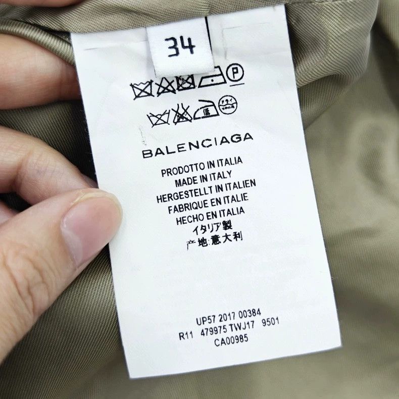 Balenciaga Balenciaga size 34 Houndstooth wool strap skirt Size XS / US 0-2 / IT 36-38 - 4 Thumbnail