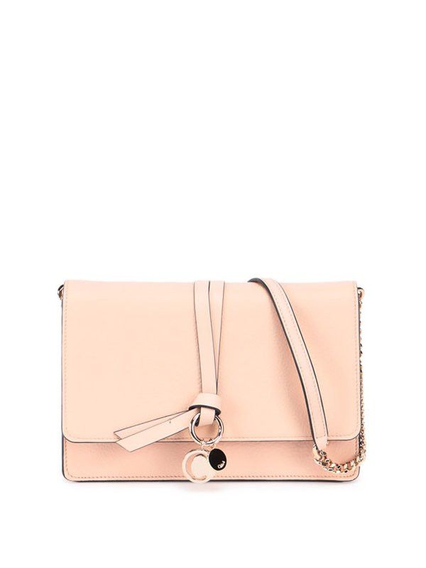 Chloe o1loc1c1024 Size: OS / Alphabet Clutch in Pink Size ONE SIZE - 1 Thumbnail