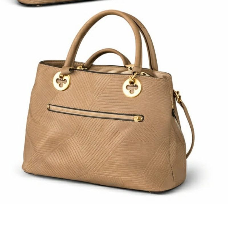 Other Danbaoly Tan Pebbled Crossbody Satchel Handbag Tote Purse Size ONE SIZE - 7 Thumbnail
