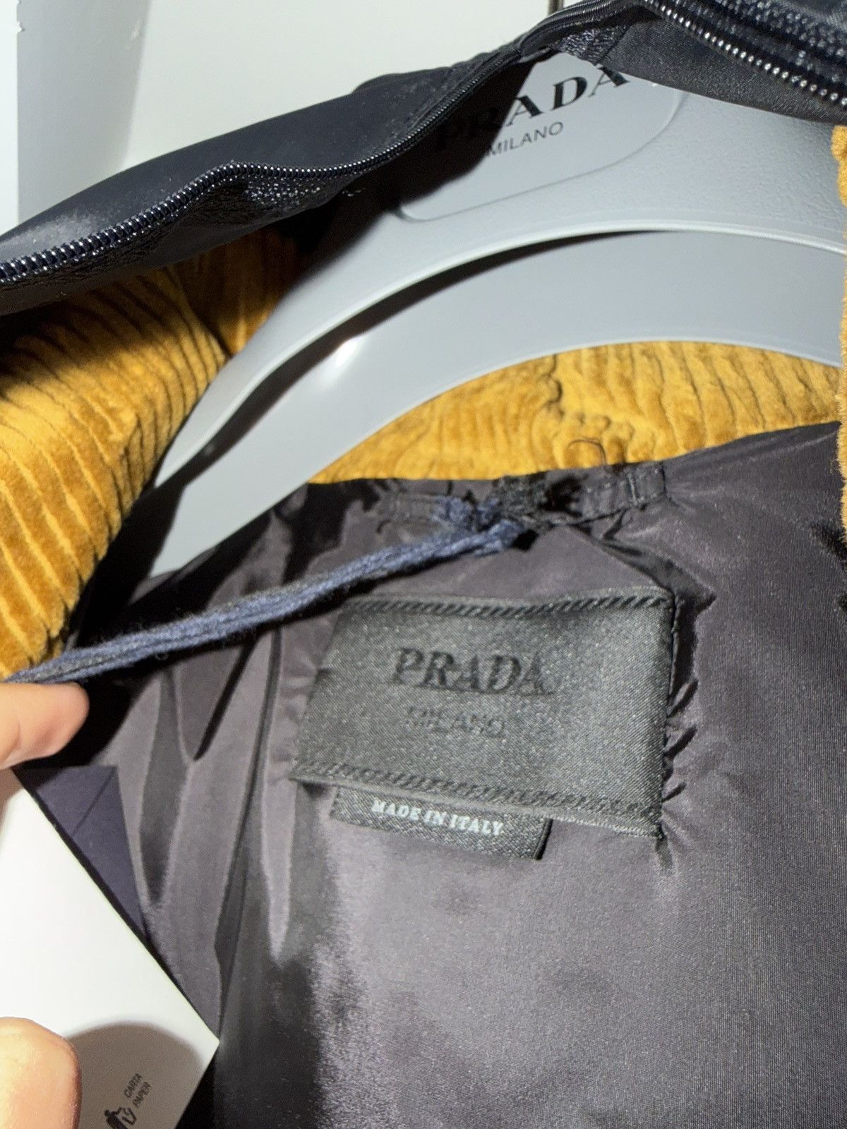 Prada Prada Corduroy Down Vest Size US M / EU 48-50 / 2 - 3 Thumbnail