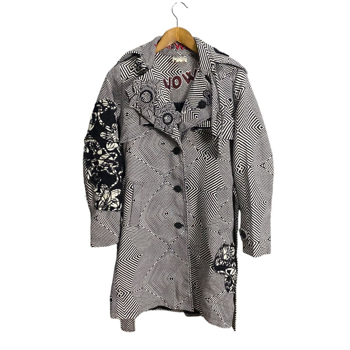 Desigual × Japanese Brand Desigual women coat jacket Size S / US 4 / IT 40 - 1 Thumbnail