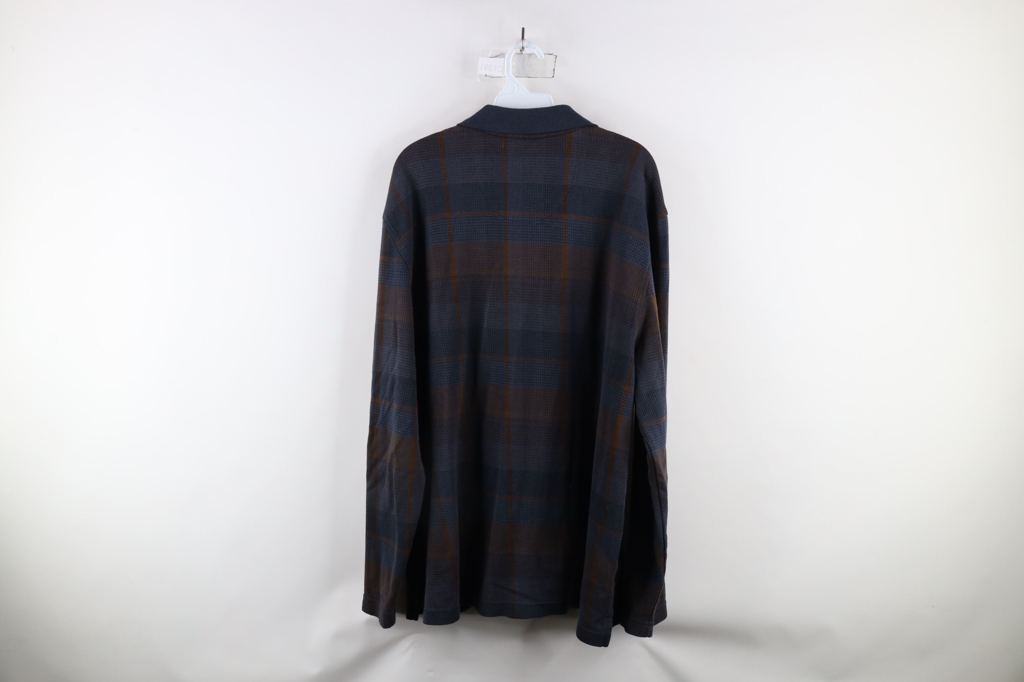 Vintage Vintage 90s Streetwear Heavyweight Long Sleeve Rugby Shirt Size US XXL / EU 58 / 5 - 7 Thumbnail