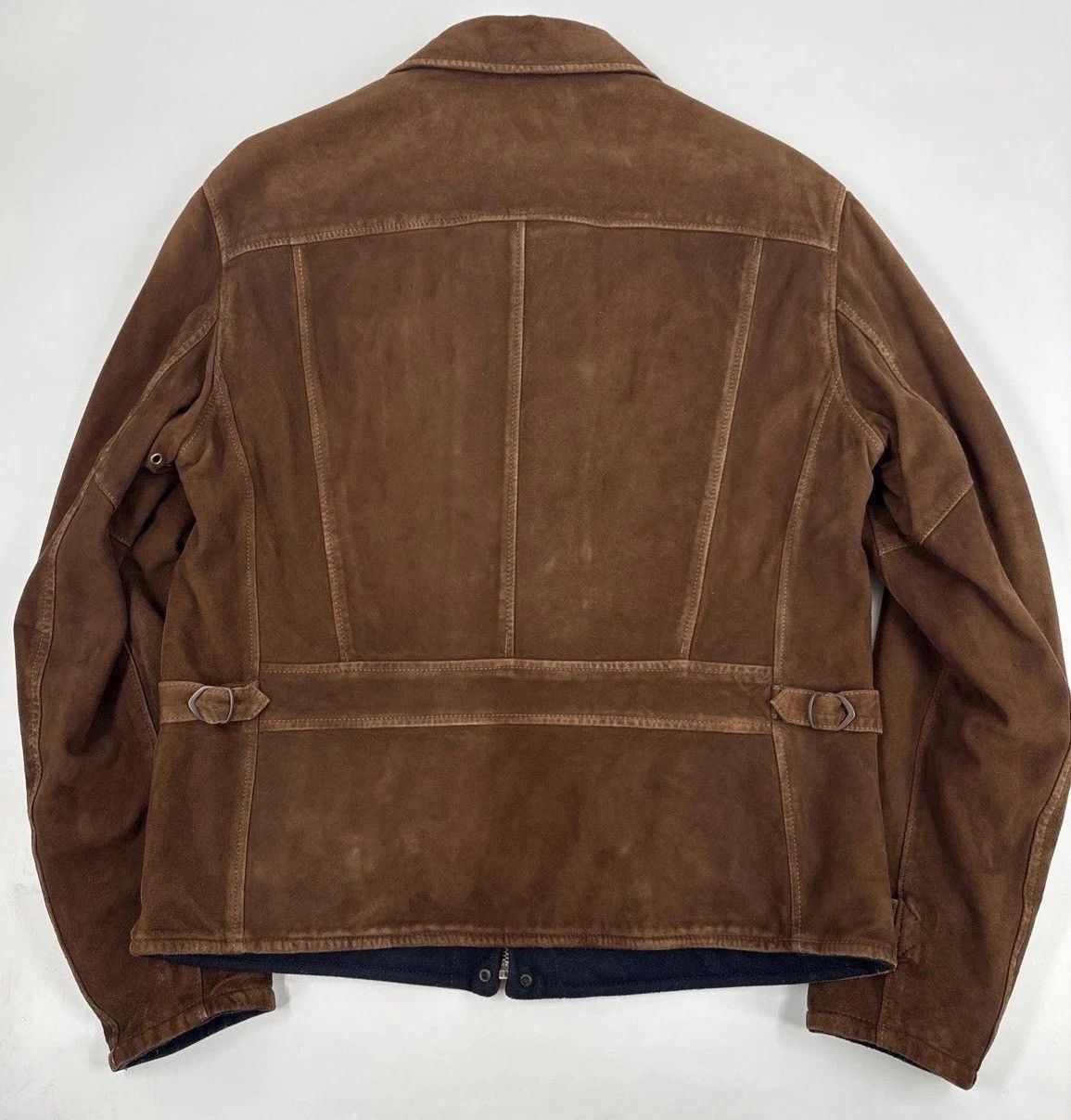 Polo Ralph Lauren Vtg Polo Ralph Lauren leather/wool REVERSIBLE jacket SMALL Size US S / EU 44-46 / 1 - 11 Thumbnail