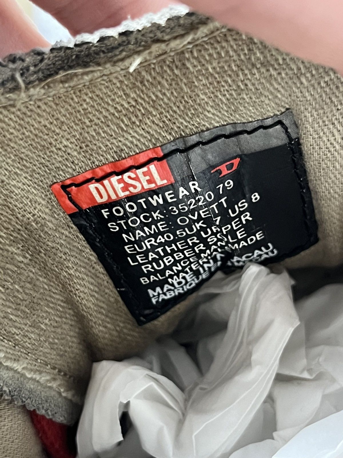 Diesel 🔥90'S DIESEL REPLICA JAPANESE VIBE ARCHIVE Y2K SNEAKERS Size US 7 / EU 40 - 12 Thumbnail