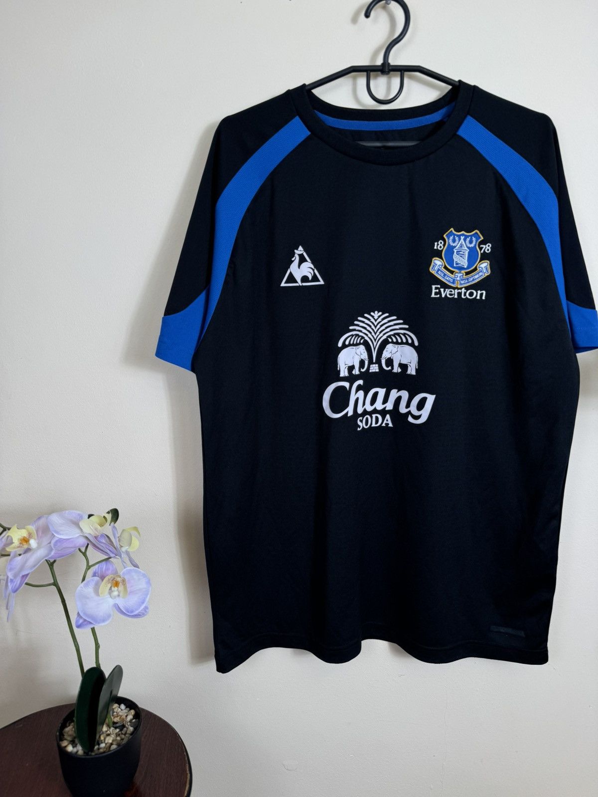 Le Coq Sportif Le Coq Sportif Everton Jersey 2010-11 L Football Shirt Away Size US L / EU 52-54 / 3 - 4 Thumbnail