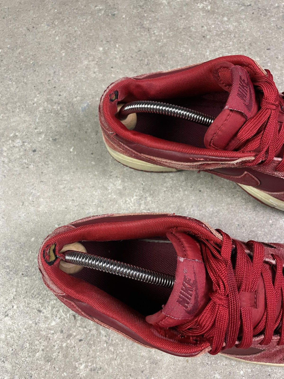 Nike × Vintage Nike Dunk Low Red 904234-601 sneakers Shoes Size US 9.5 / EU 42-43 - 4 Thumbnail