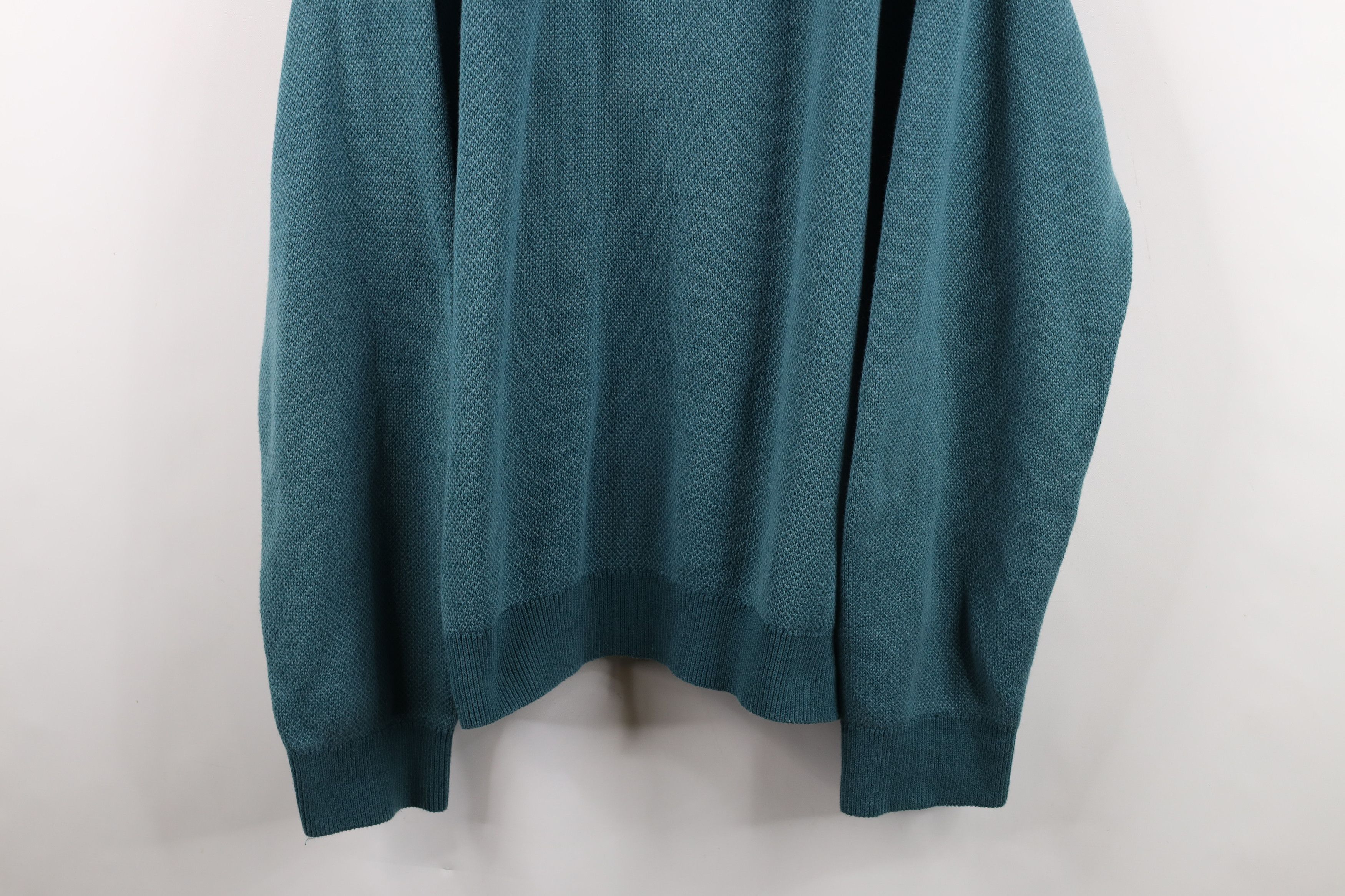 L.L. Bean Vintage LL Bean Heavyweight Thermal Knit Crewneck Sweater Size US XXL / EU 58 / 5 - 3 Thumbnail