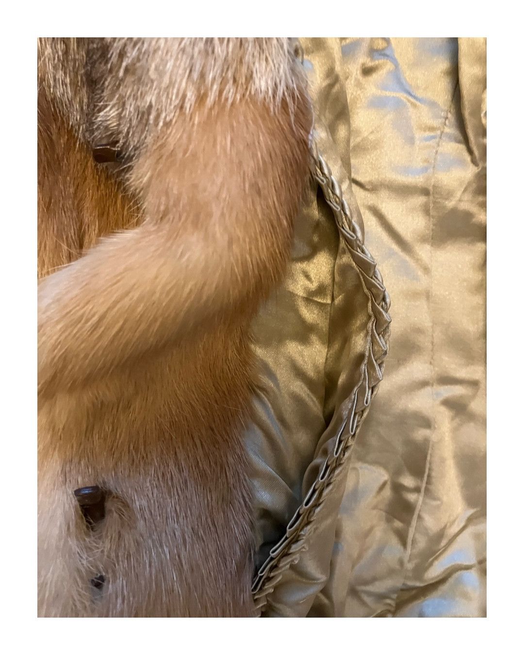 Japanese Brand × Vintage Glam Fox Fur Vintage Jacket 80s Y2K Avant Garde Size S / US 4 / IT 40 - 12 Thumbnail