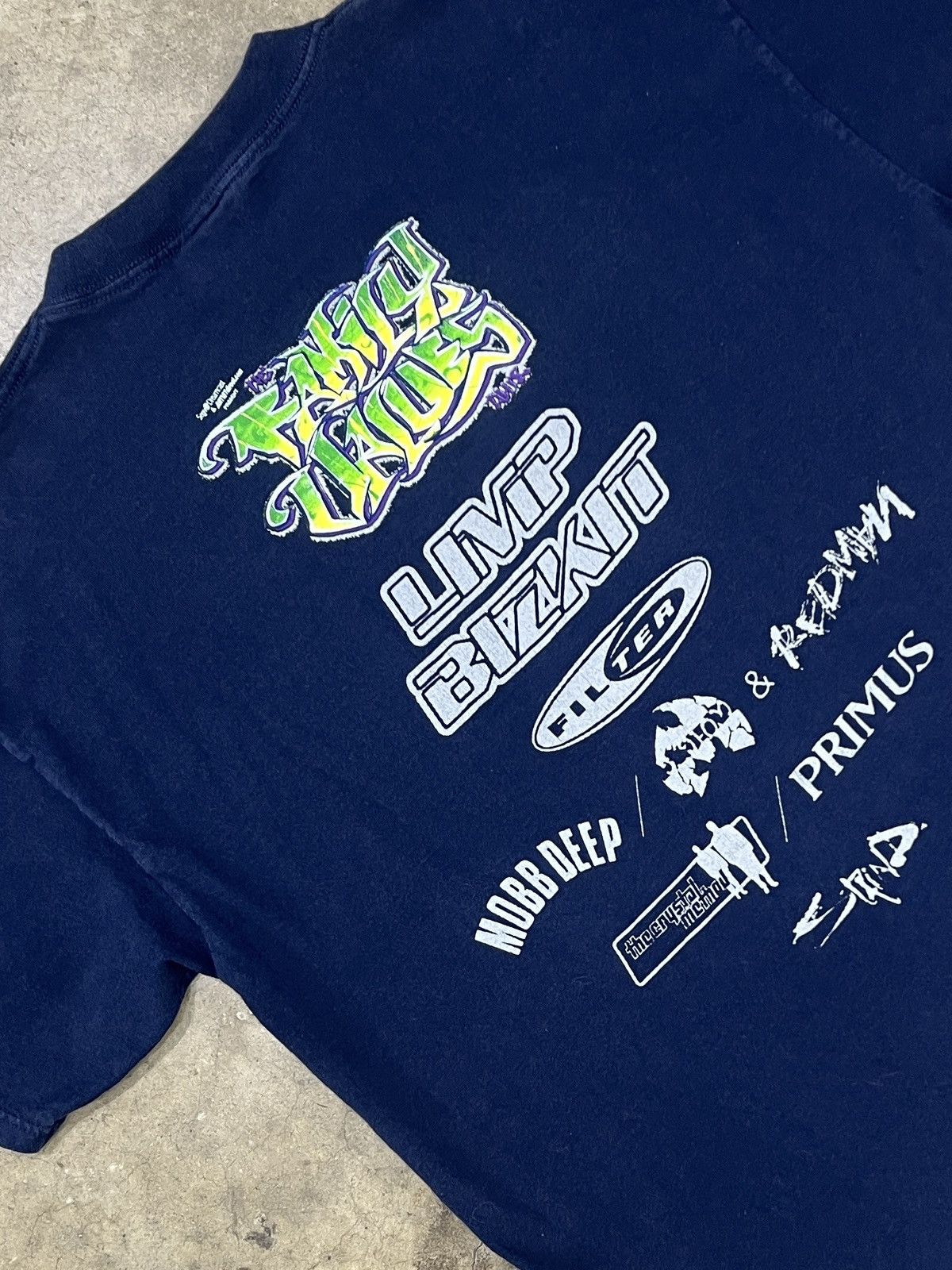 Band Tees Vintage 1999 Family Values Limp Biskit Primus Tour Tee XL Size US XL / EU 56 / 4 - 1 Thumbnail