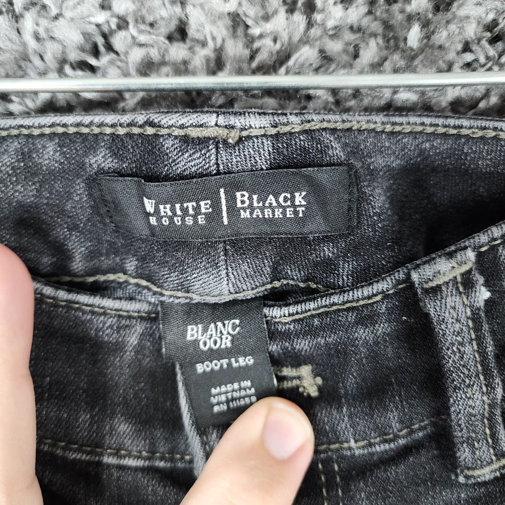 White House Black Market White House Black Market Bootscut Black Jeans Size 28 Womens Blanc Oor Bootcut Jeans Women 28 Black Size 28" / US 6 / IT 42 - 3 Thumbnail