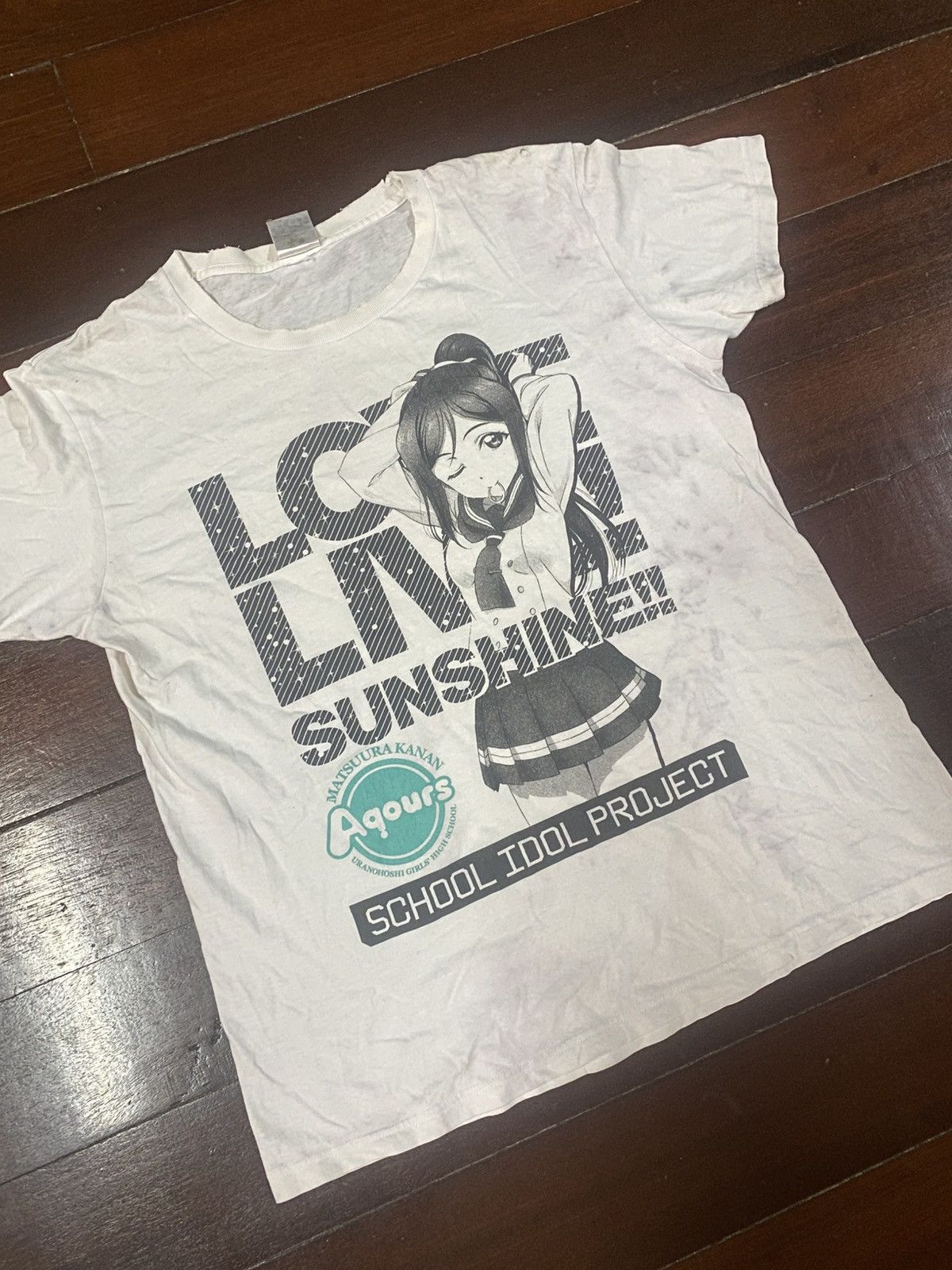 Vintage LOVE LIVE! SUNSHINE! MATSUURA KANAN school Idol Anime Japan Size US XL / EU 56 / 4 - 2 Thumbnail