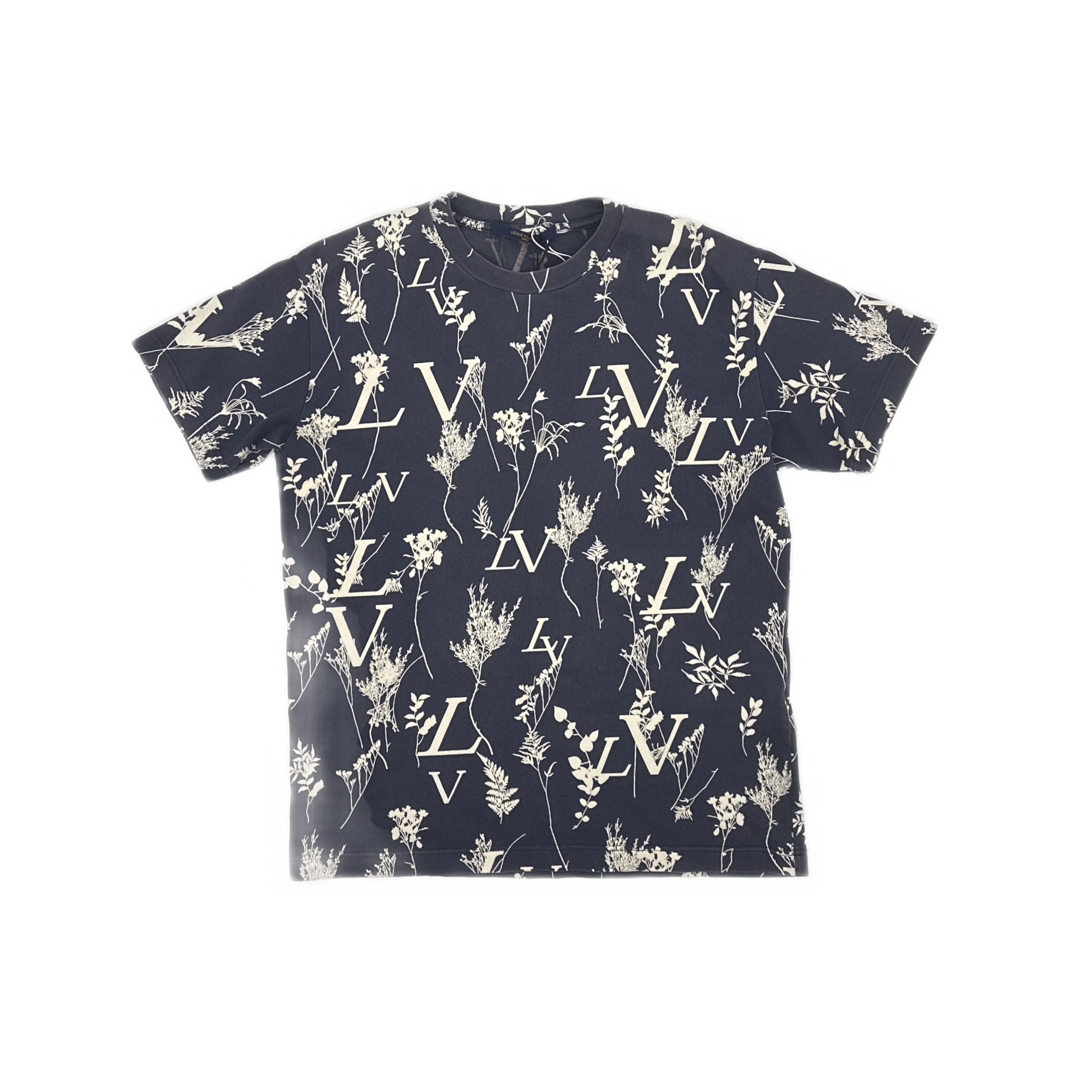 Louis Vuitton Louis Vuitton Floral Logo Print T-Shirt Size S Size US S / EU 44-46 / 1 - 1 Thumbnail