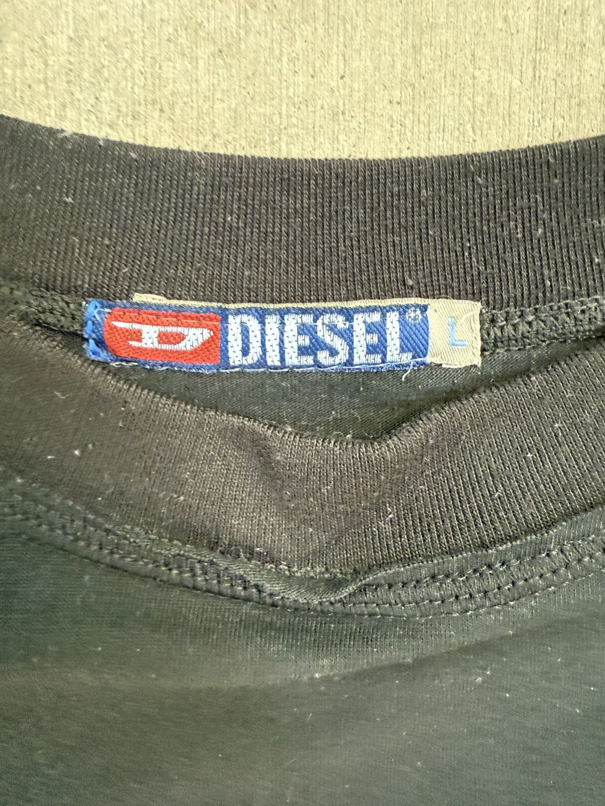 Diesel × Vintage Vintage Diesel Graphic Long Sleeve Size US L / EU 52-54 / 3 - 2 Thumbnail