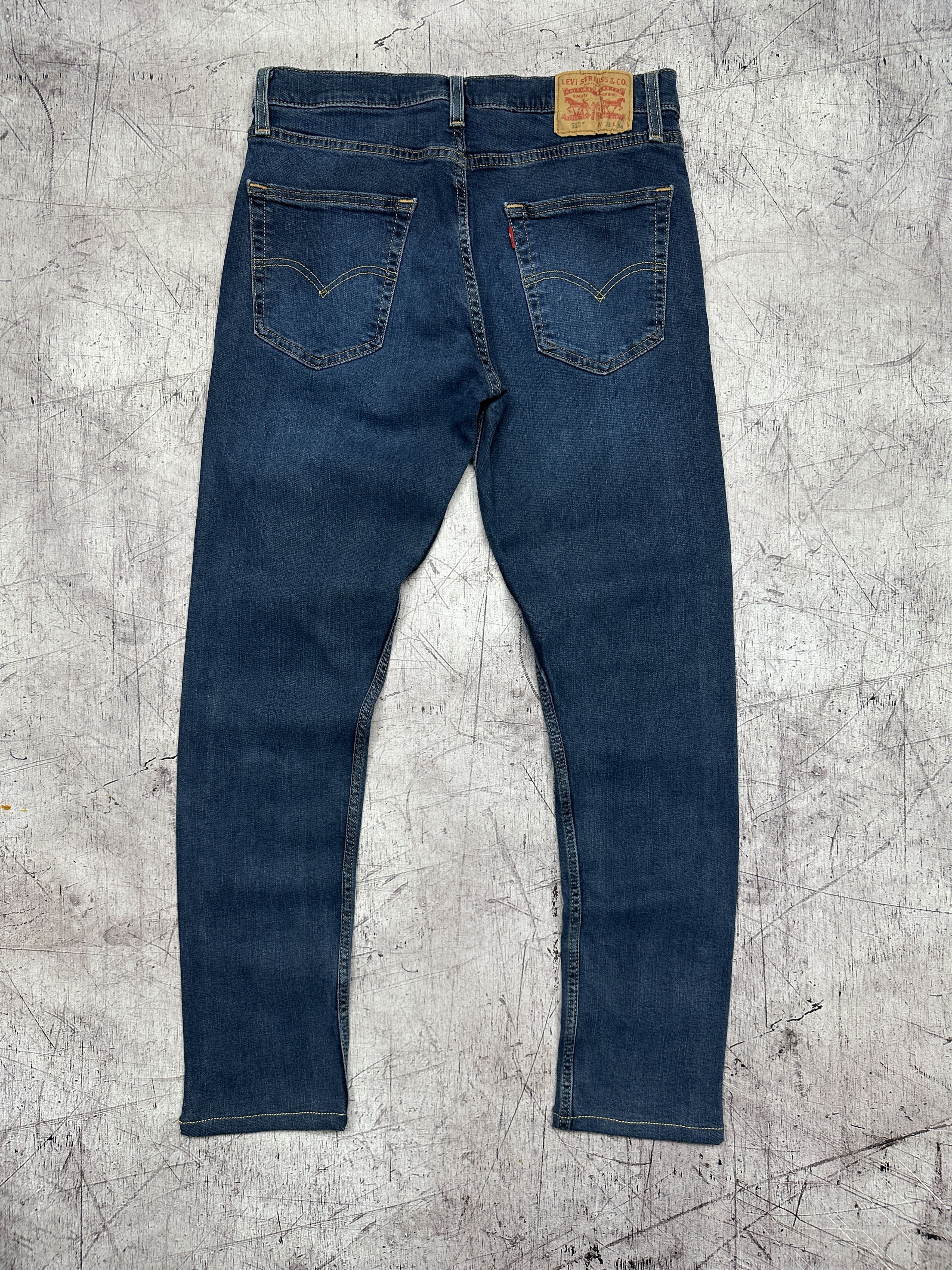 Levi's Levi's 512 Mens Denim Pants Jeans Size 33 x 34 Size US 33 - 1 Thumbnail