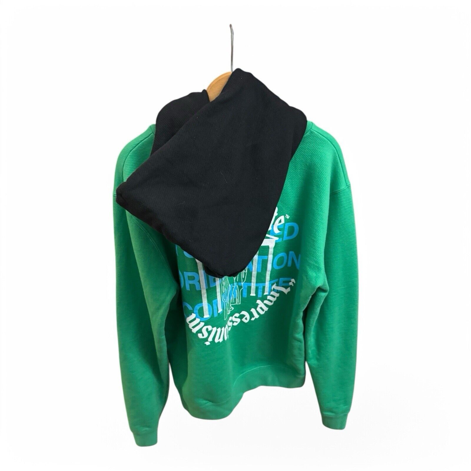 Off-White Off-White "Impressionism" Hoodie Sweatshirt (Green) (Sz XL) Size US XL / EU 56 / 4 - 8 Thumbnail
