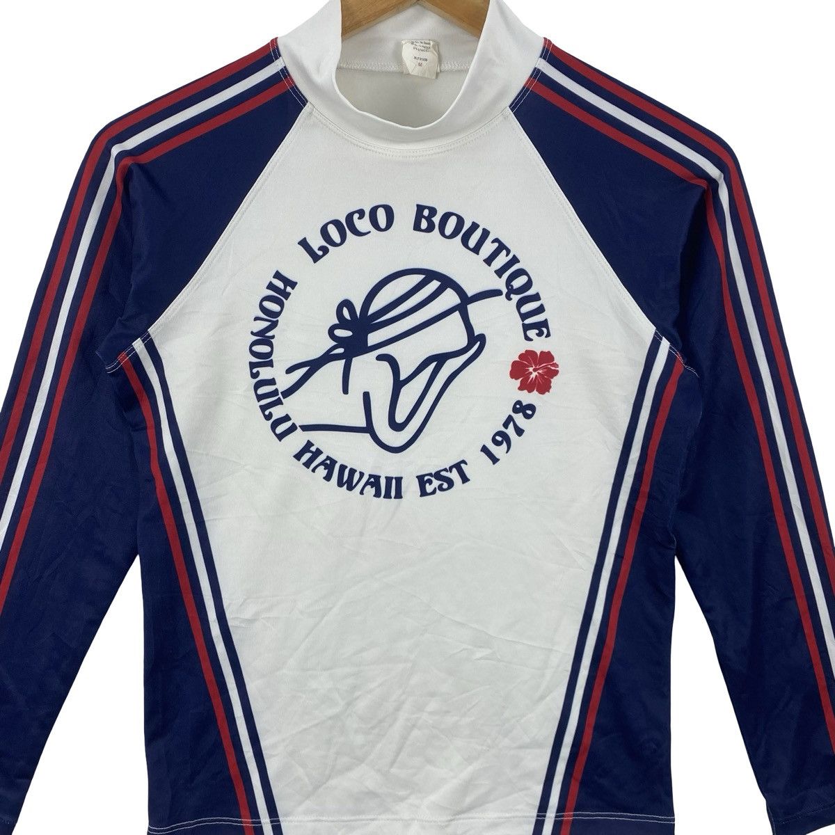 Vintage Vintage LOCO BOUTIQUE HAWAII Rash Guard Long Sleeve Top Size M / US 6-8 / IT 42-44 - 6 Thumbnail