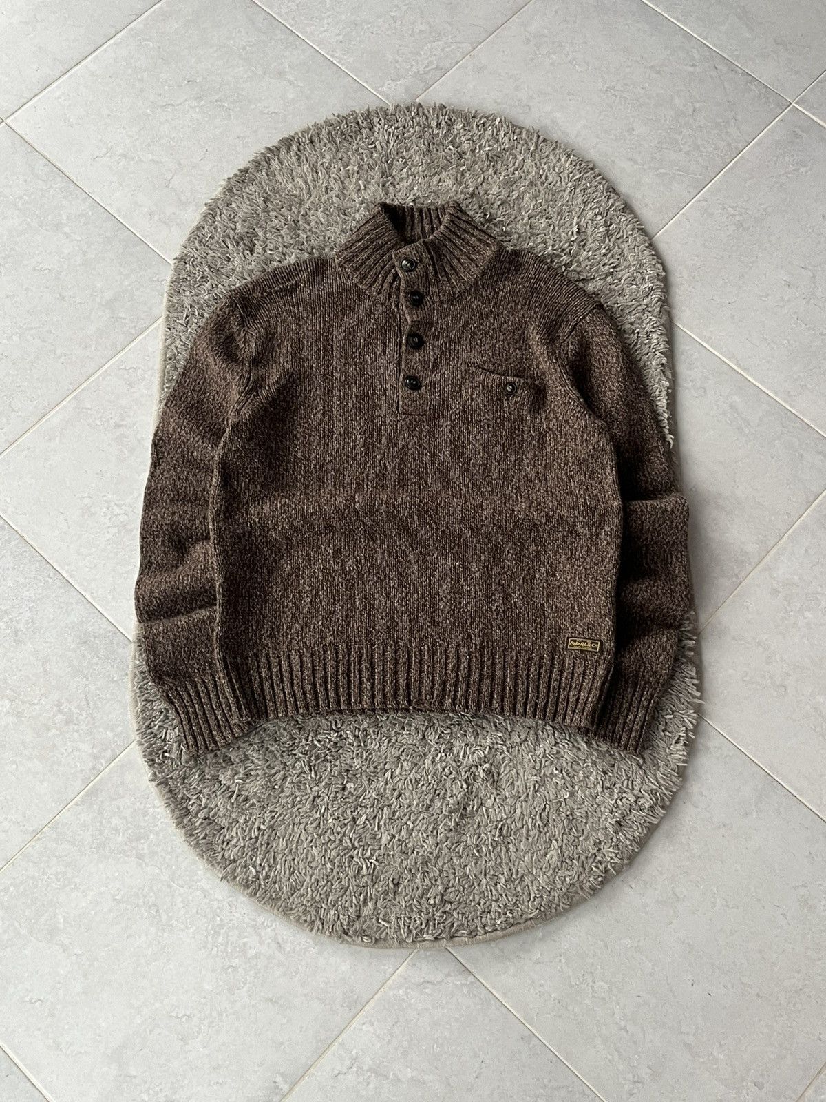 Vintage Sweater / Knitwear Ralph Lauren Brown Streetwear 
