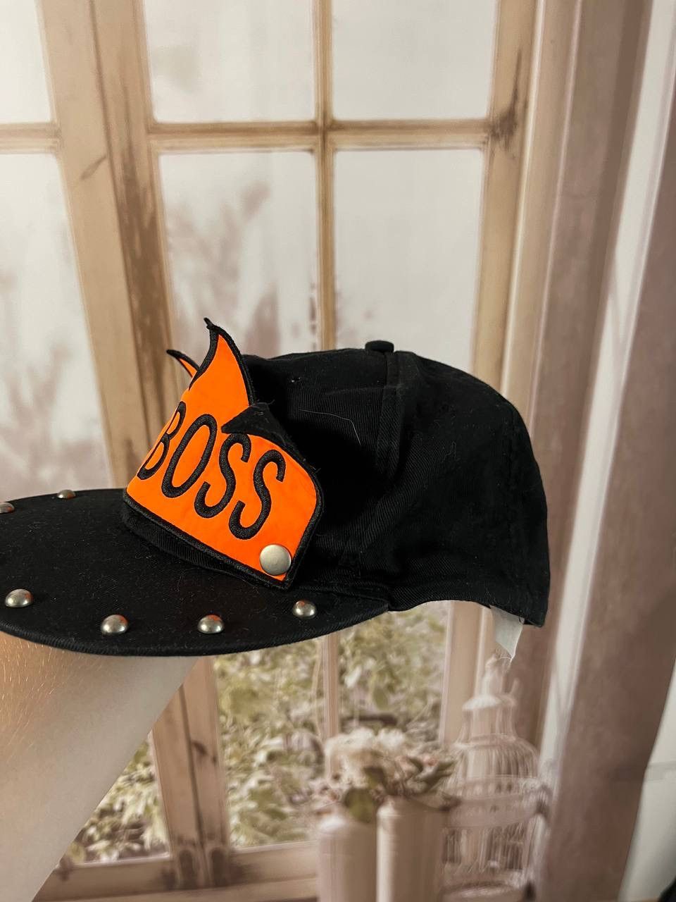 Hysteric Glamour The Boss Humor vintage distressed cap Size ONE SIZE - 5 Thumbnail