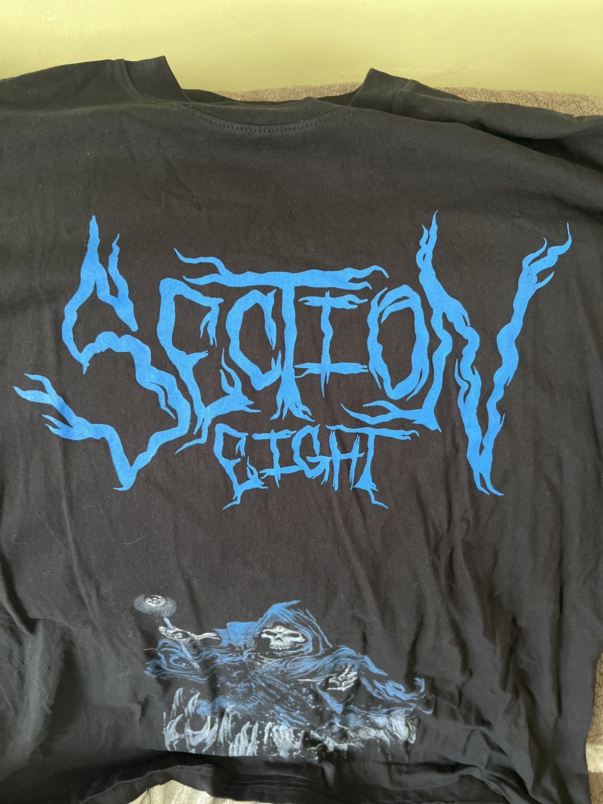 Section 8 Section Eight Grim Reaper Tee Size US XXL / EU 58 / 5 - 2 Thumbnail