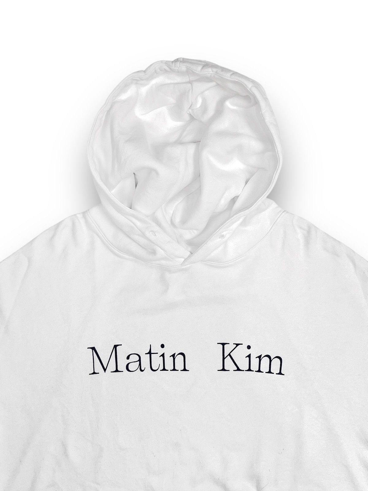 Matin Kim Matin Kim Distressed Pullover Hoodie Size US XL / EU 56 / 4 - 2 Thumbnail