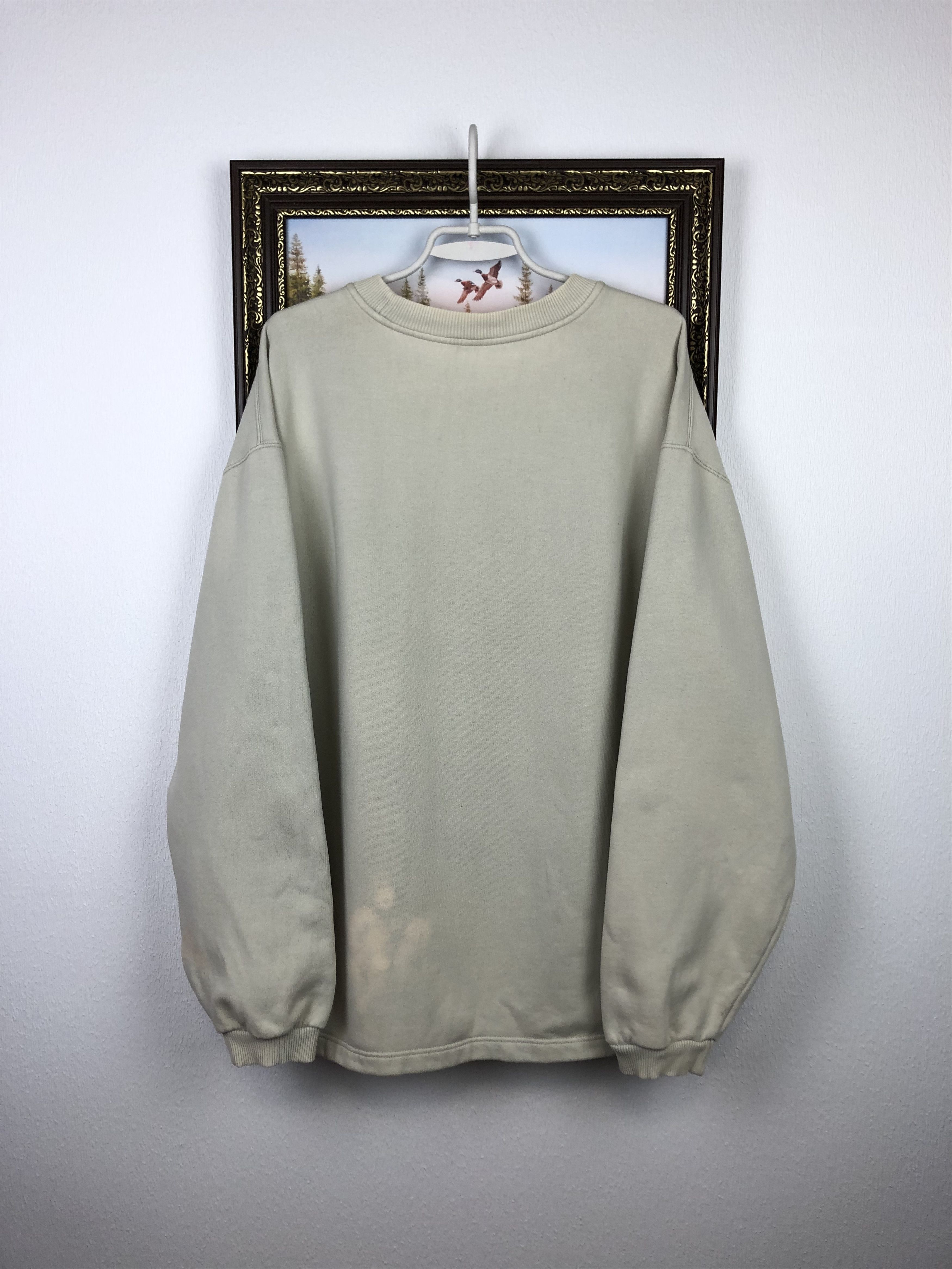 Nike Vintage 90's Nike Sweatshirt Big Logo Swoosh Rare Crewneck Size US L / EU 52-54 / 3 - 9 Thumbnail