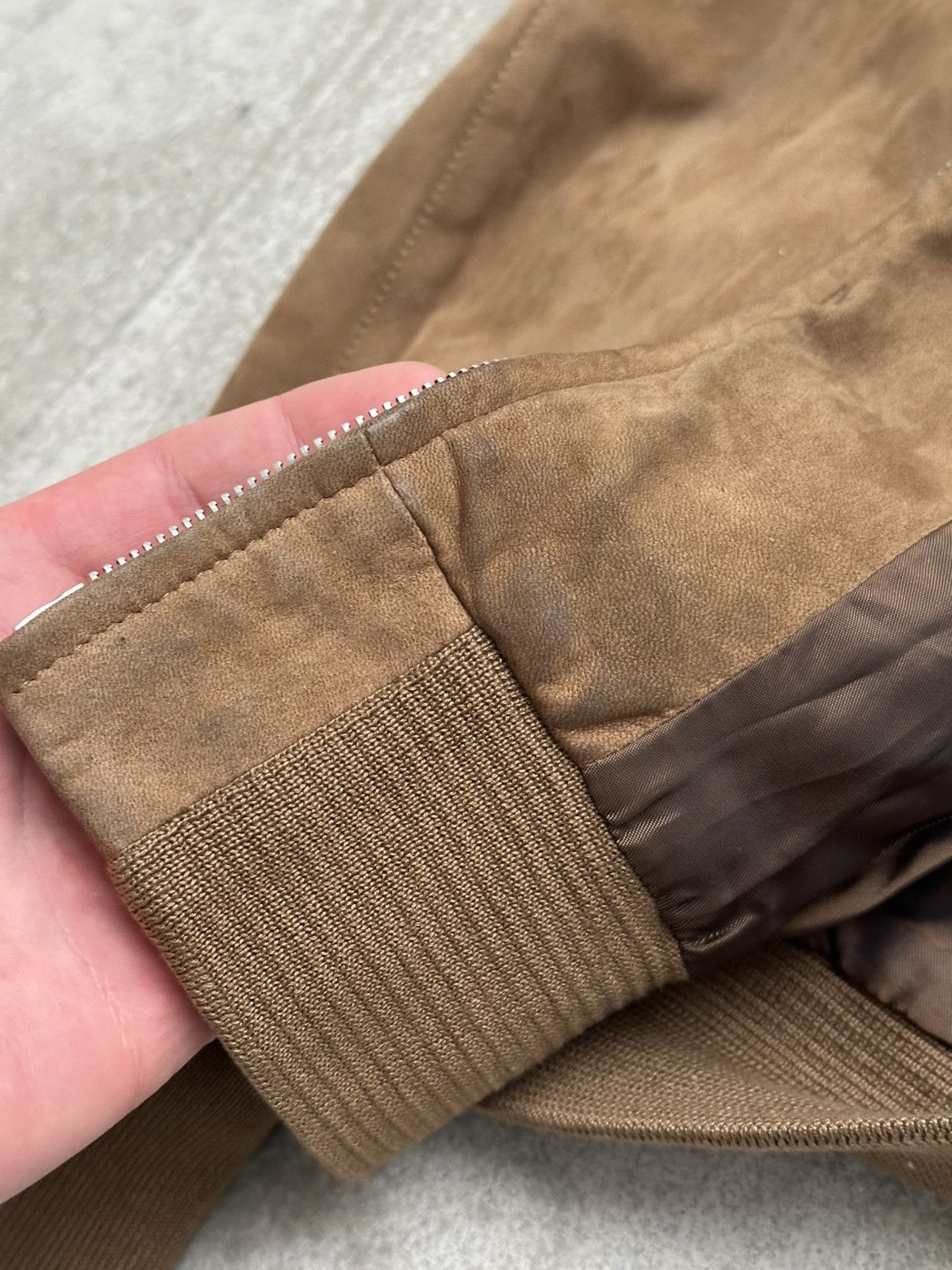 SERAPHIN SERAPHIN France Leather Suede Bomber Jacket Size US M / EU 48-50 / 2 - 13 Thumbnail