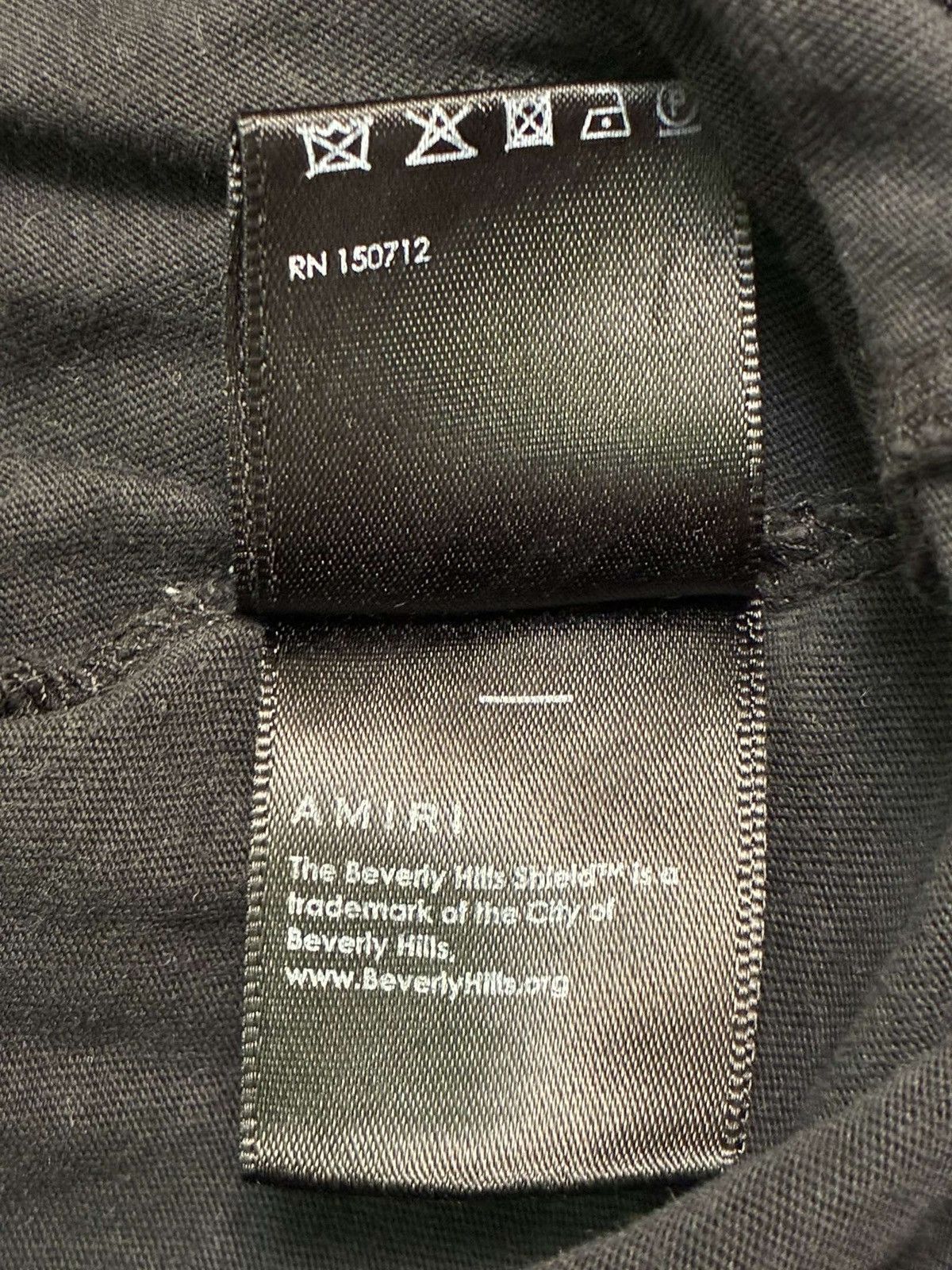 Amiri Amiri Beverly Hills Long Sleeve Size US S / EU 44-46 / 1 - 8 Thumbnail