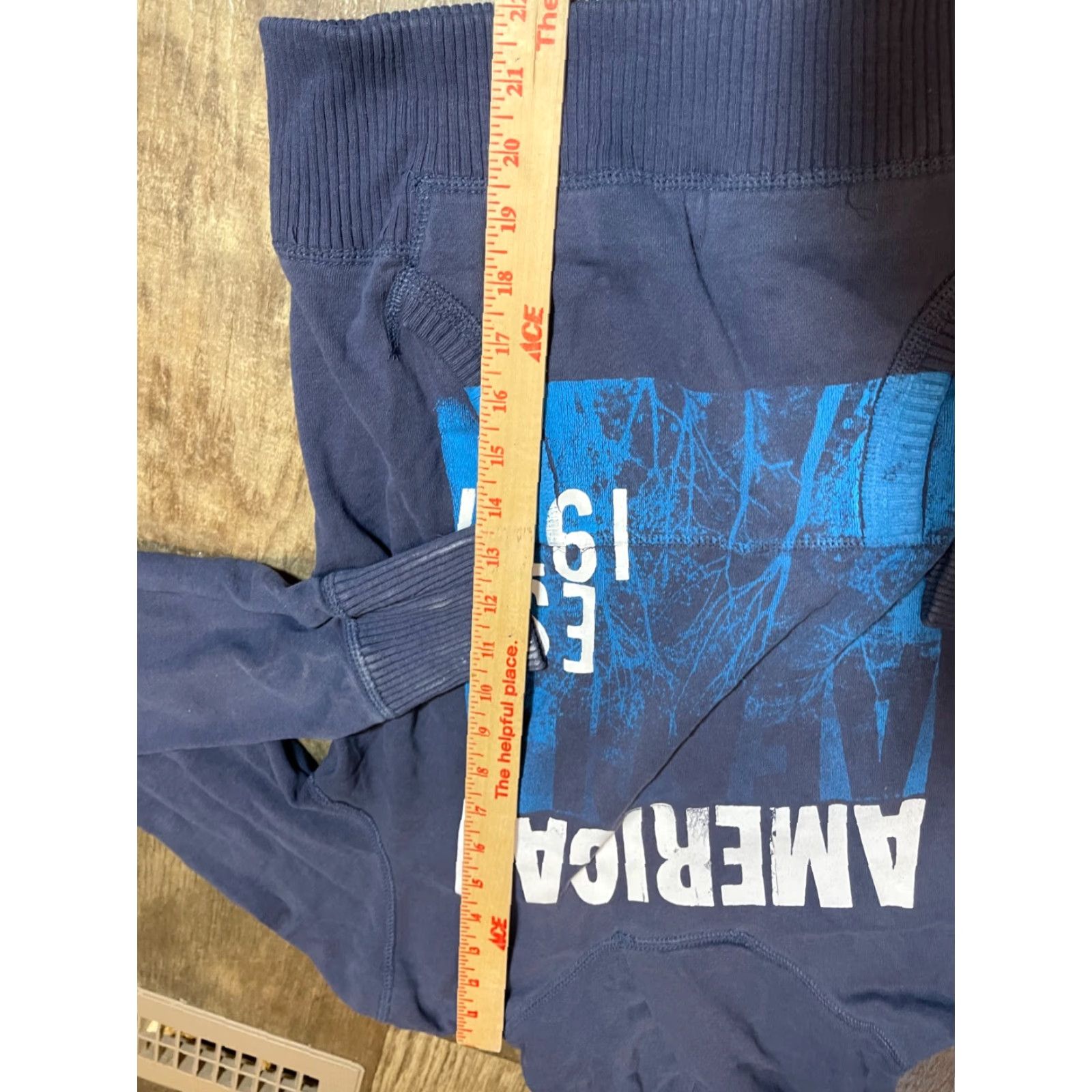 American Eagle Outfitters American Eagle Outfitters Hoodie Mens M Blue Hooded Sweatshirt Size US M / EU 48-50 / 2 - 3 Thumbnail