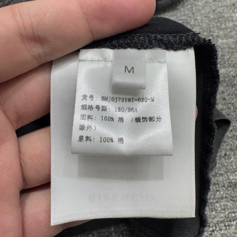 Givenchy Givenchy Water-washed distressed faux two-piece hooded swe Size US M / EU 48-50 / 2 - 3 Thumbnail