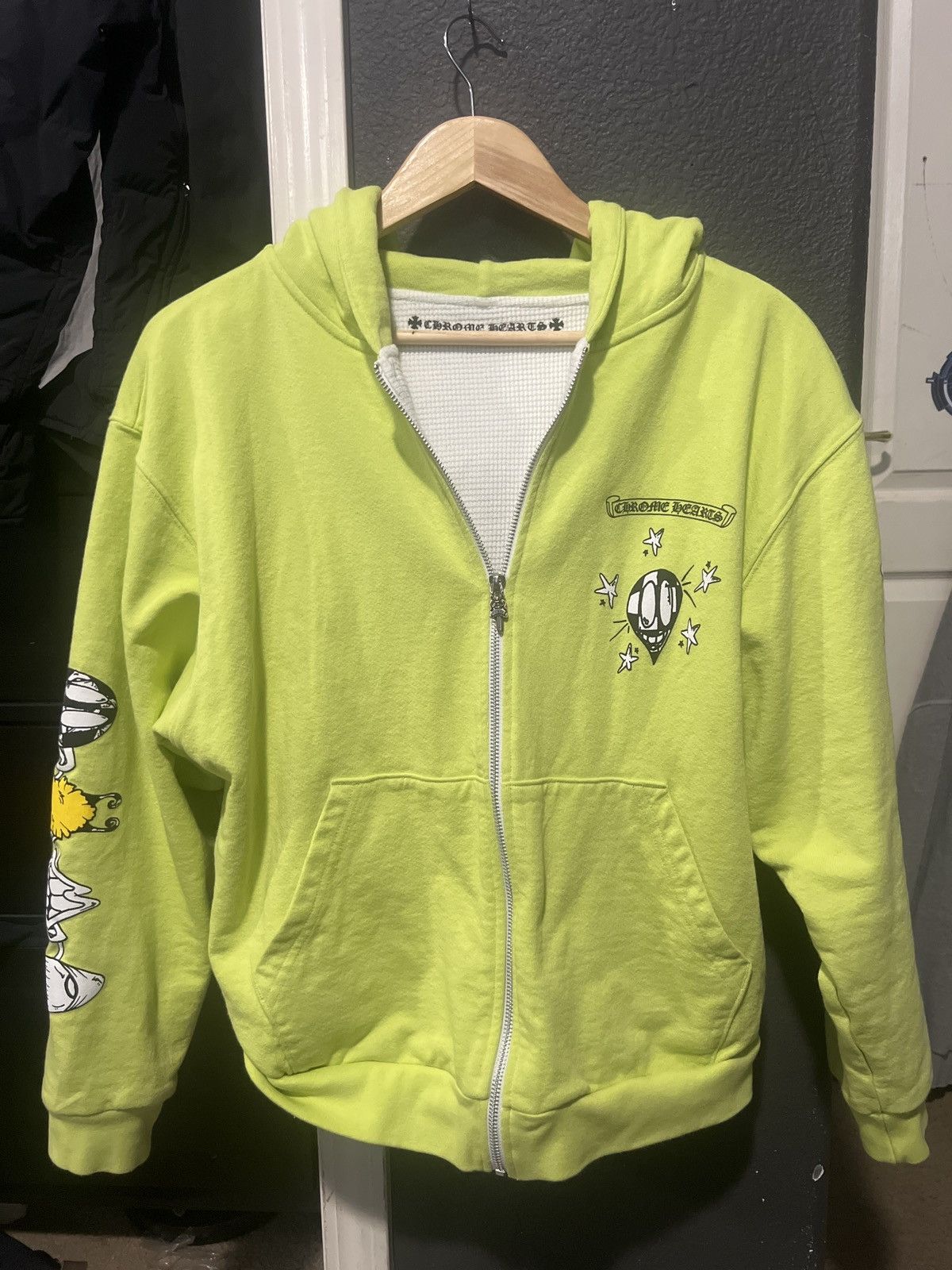Chrome Hearts Chrome Hearts Matty Boy Link Zip Up Hoodie