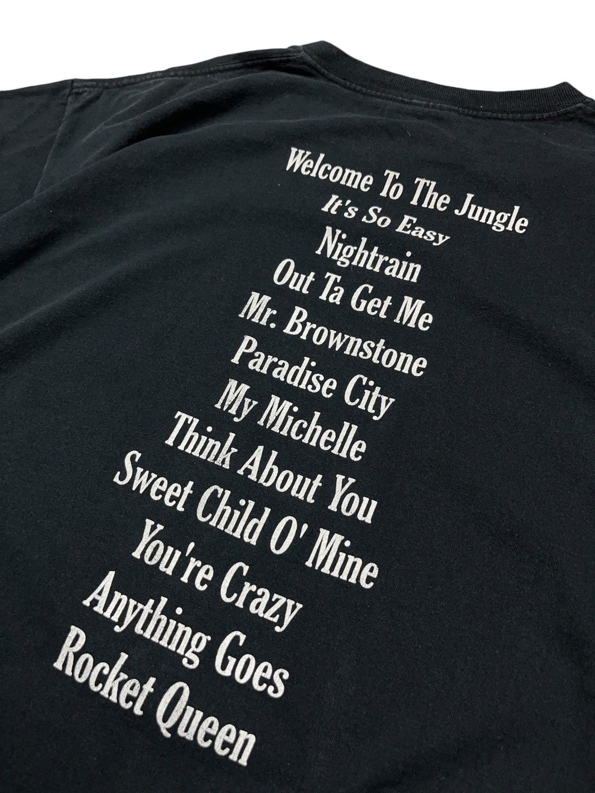 Guns N' Roses × Jerzees × Vintage Vintage Guns N Roses Appetite For Destruction T-shirt Size US XL / EU 56 / 4 - 7 Thumbnail