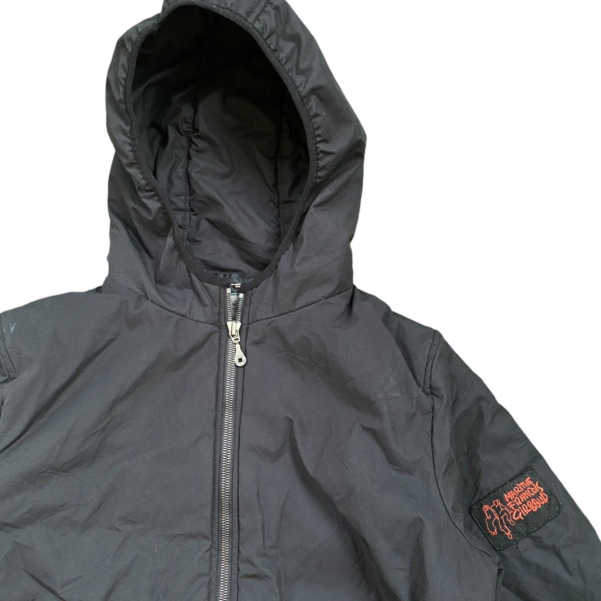 Marithe + Francois Girbaud Vintage Marithe Francois Girbaud Black Hoodie Jacket Size US S / EU 44-46 / 1 - 3 Thumbnail