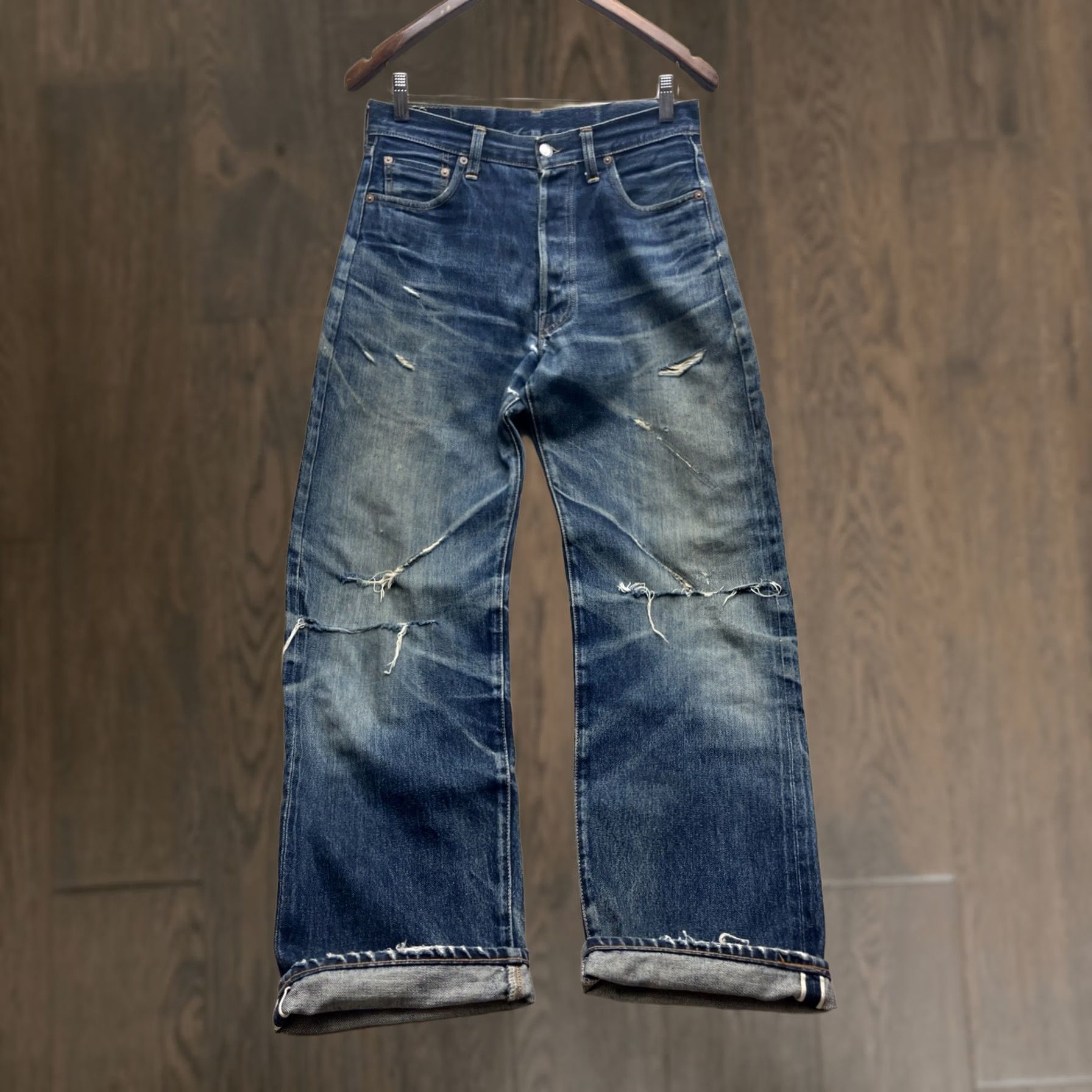 Levi's Vintage Levi's 702XX Big E Selvedge Hidden Rivet Jeans J22