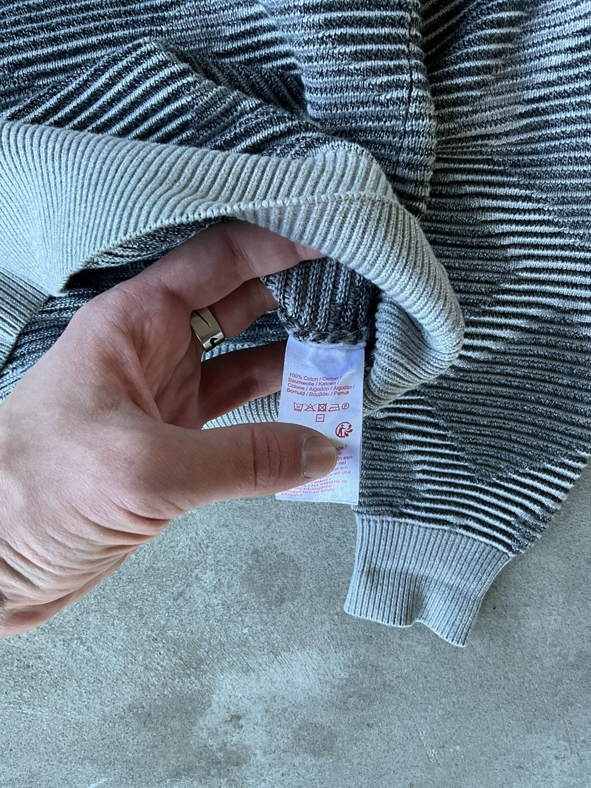 Designer × Lacoste Lacoste Live Pullover Striped Size US M / EU 48-50 / 2 - 4 Thumbnail