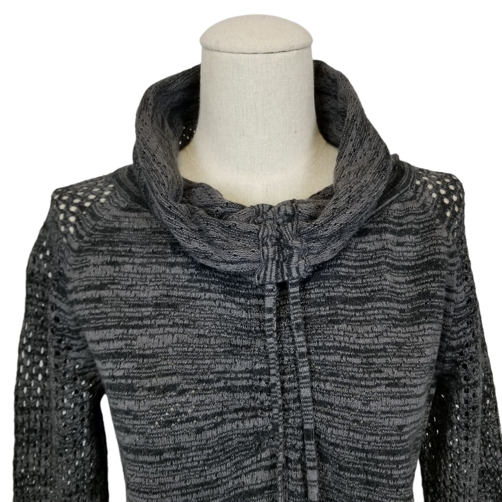 Prana Prana Cedar Cowl Neck Pullover Sweater Gray S Size S / US 4 / IT 40 - 2 Thumbnail