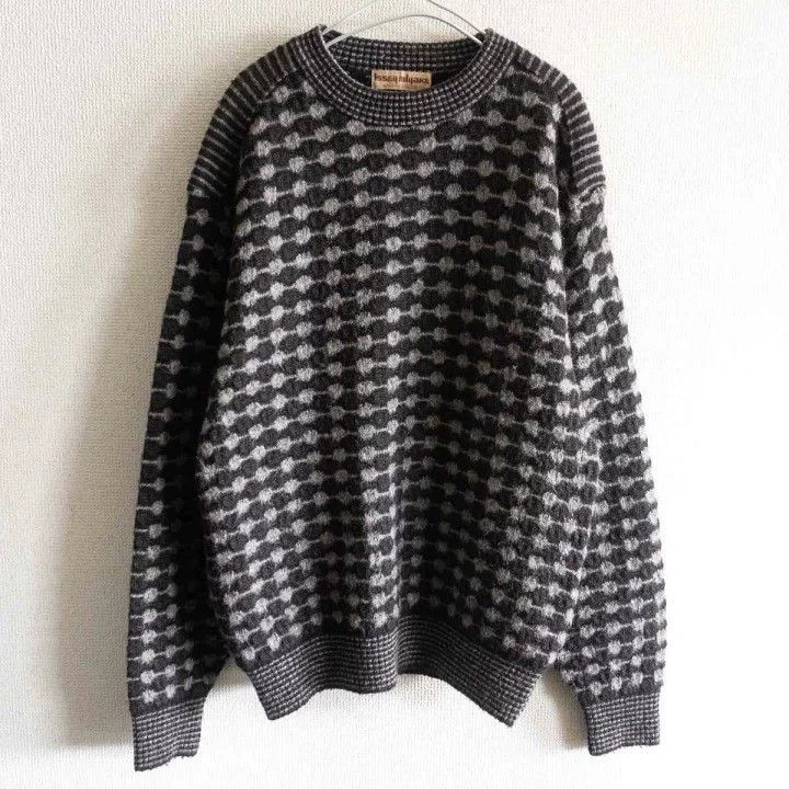 Issey Miyake issey miyake size:one size Black and white checkered wool Size US XXS / EU 40 - 1 Thumbnail