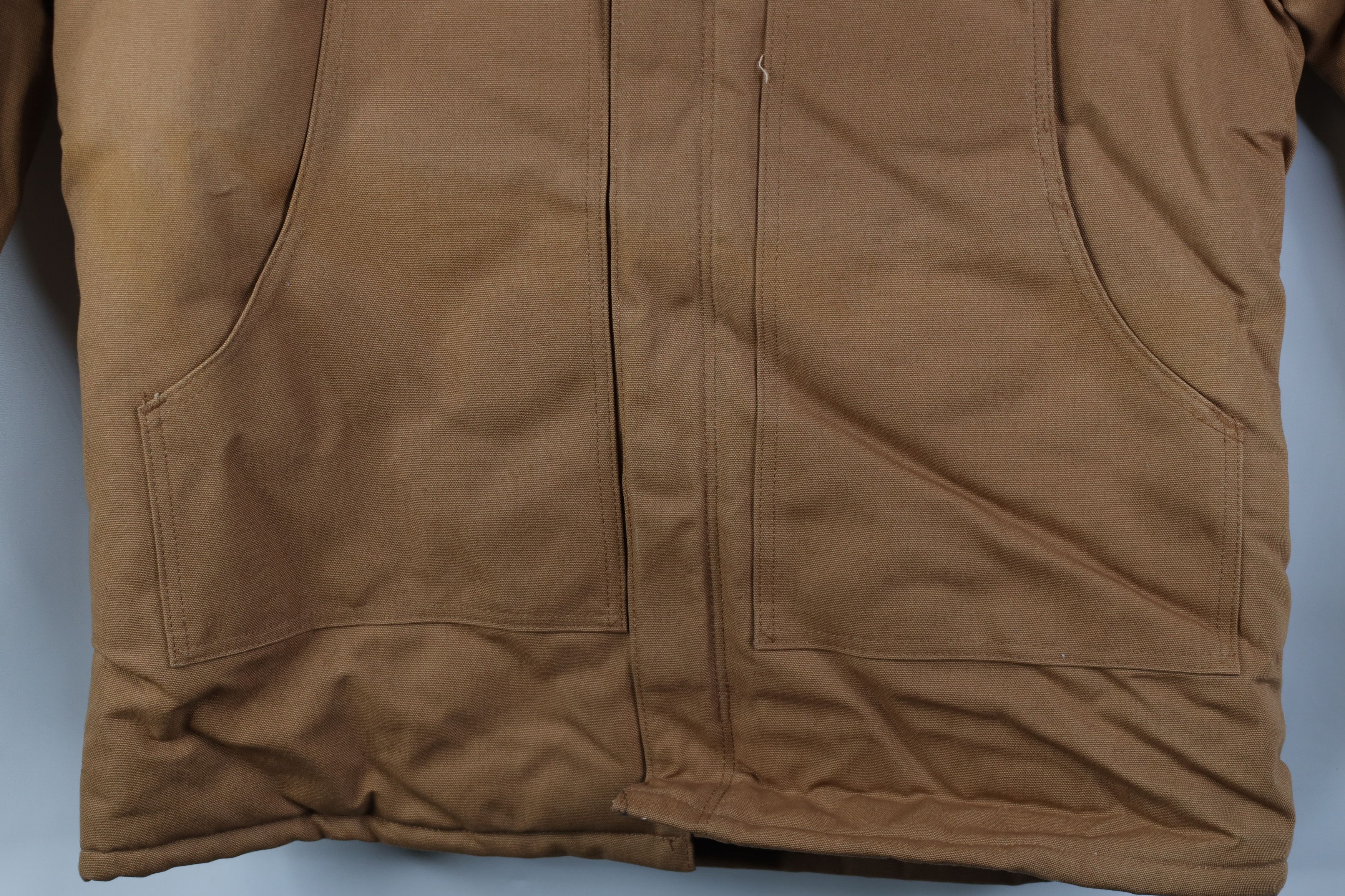 Carhartt Deadstock Vintage Y2K Carhartt Chore Barn Jacket Brown USA Size US XXL / EU 58 / 5 - 5 Thumbnail