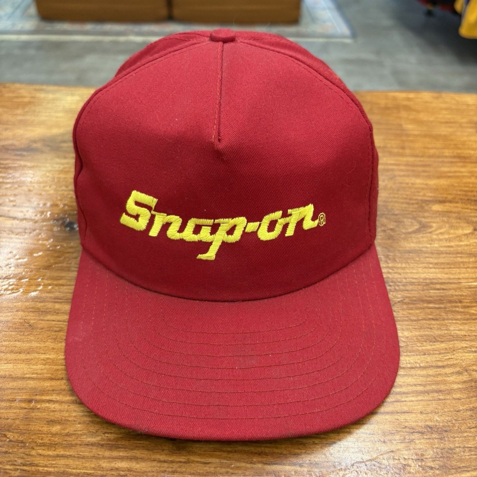 Other Vintage 80’s Snap-On Embroidered Snap Back Hat Made In USA Size ONE SIZE - 2 Thumbnail