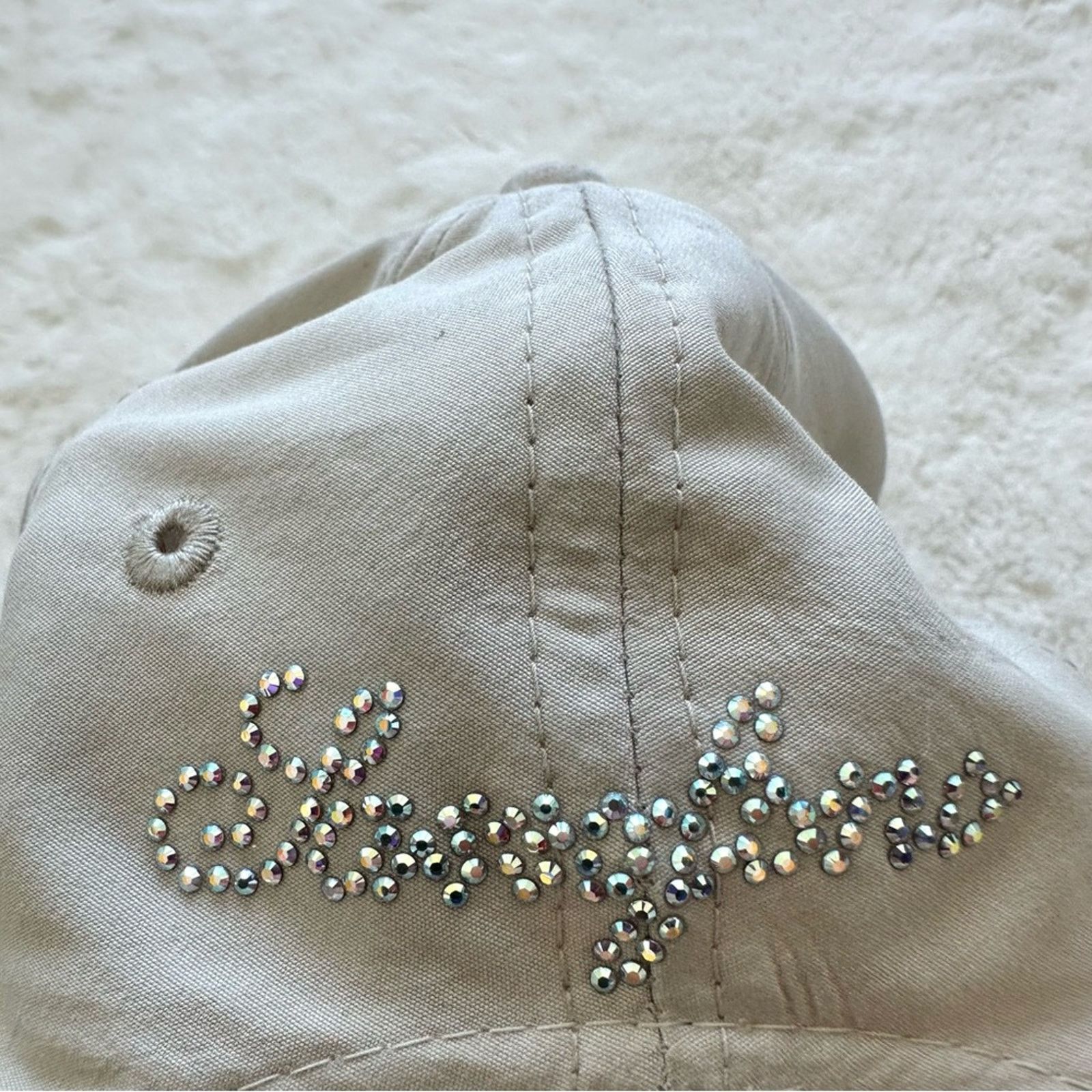 Other Sassofono women hat with crystals Size ONE SIZE - 3 Thumbnail