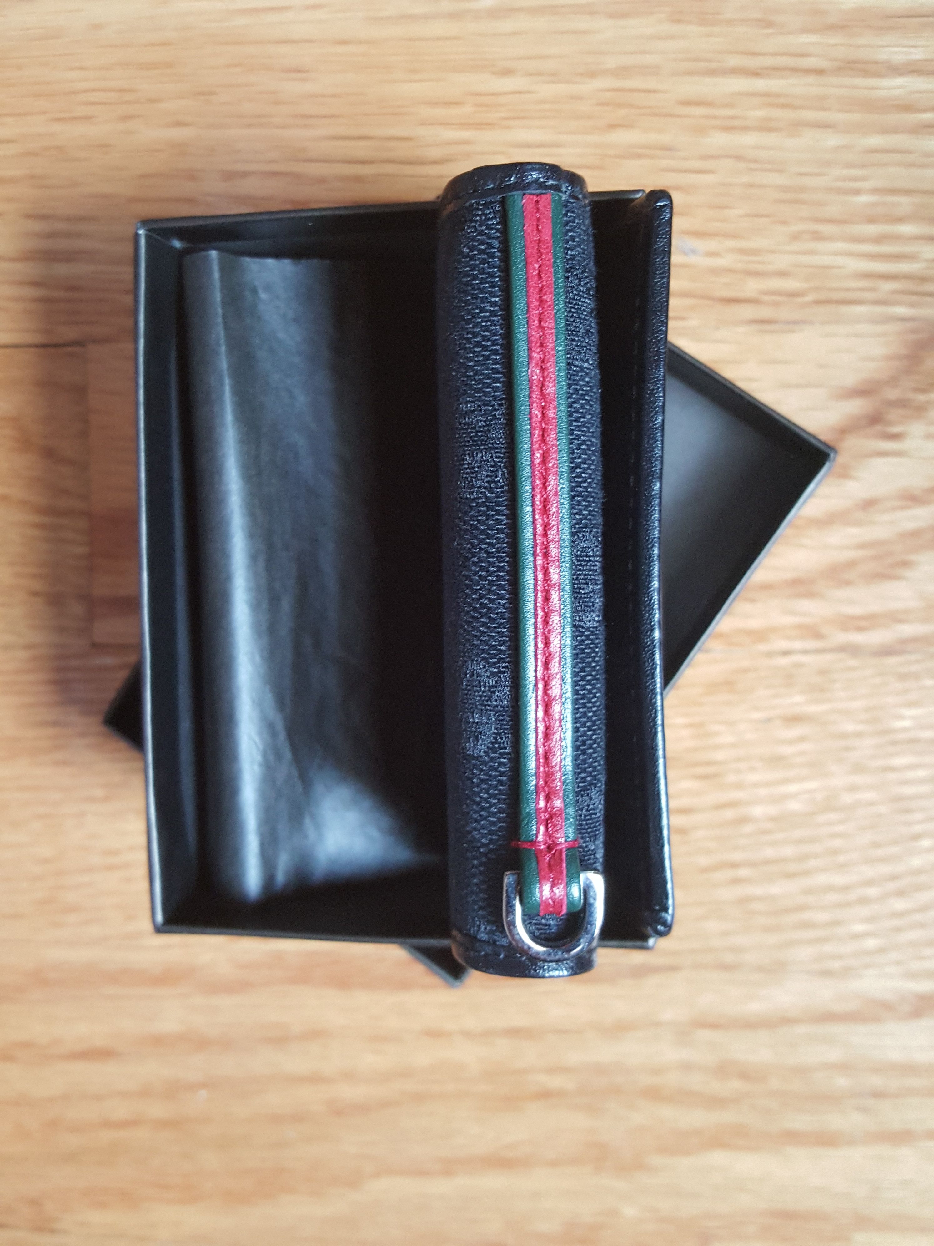 Gucci Gucci Leather Canvas Key Case Size ONE SIZE - 5 Thumbnail