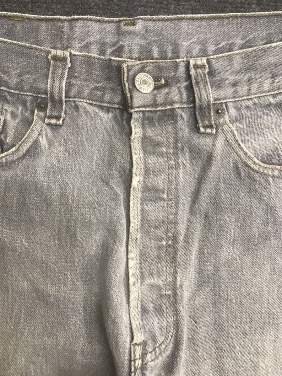 Levi's Vintage Levis 501 Regular Washed Black Jeans Size US 30 / EU 46 - 6 Thumbnail