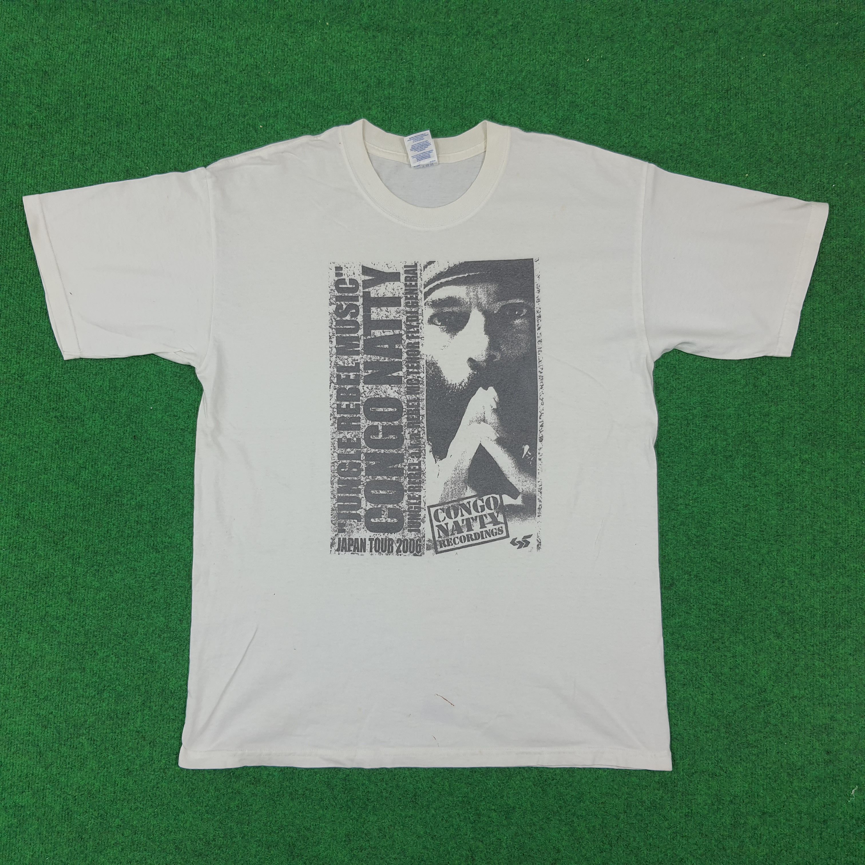 Band Tees × Vintage Vintage Rebel MC Congo Natty Japan Tour 2006 Tshirt Size US L / EU 52-54 / 3 - 1 Thumbnail