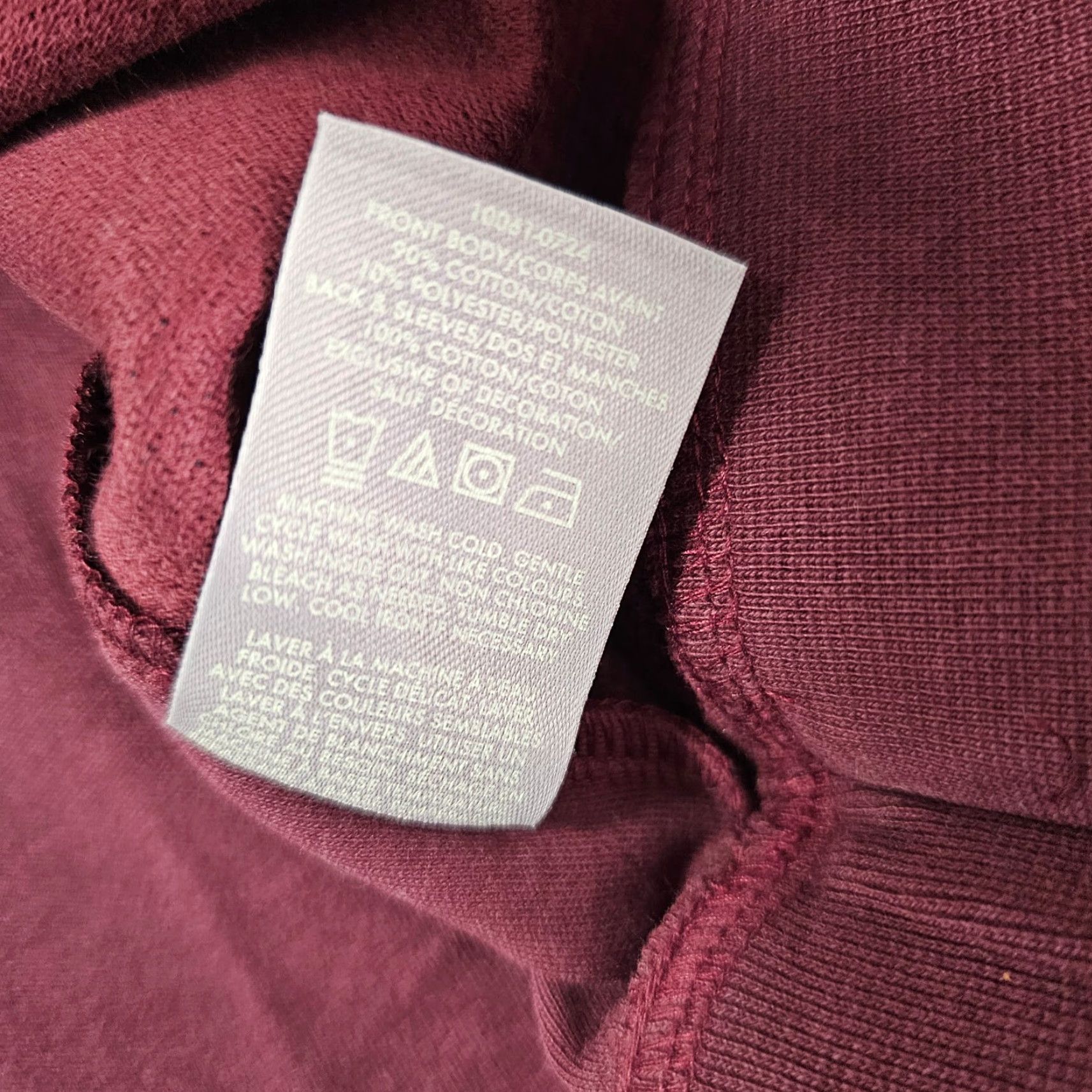 Ted Baker Ted Baker Men’s XL Pull Over Cotton Blend 1/4 Zip Mock Neck Sweater Knit Solid Red Size US XL / EU 56 / 4 - 7 Thumbnail