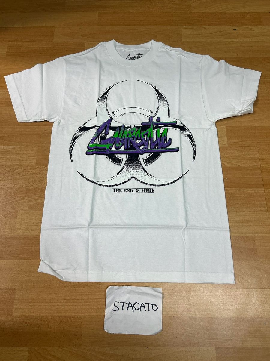 Gnarcotic × Rap Tees Gnarcotic Lil Gnar End is Near Tee White Size US M / EU 48-50 / 2 - 1 Thumbnail